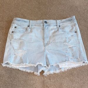 American Eagle light wash Jean shorts